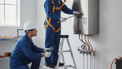 Tankless water heater installation and service in Lancaster, PA by On Call Plumbers